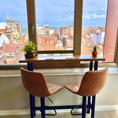 El Mirador Del Centro Lejlighed Gijón Eksteriør billede