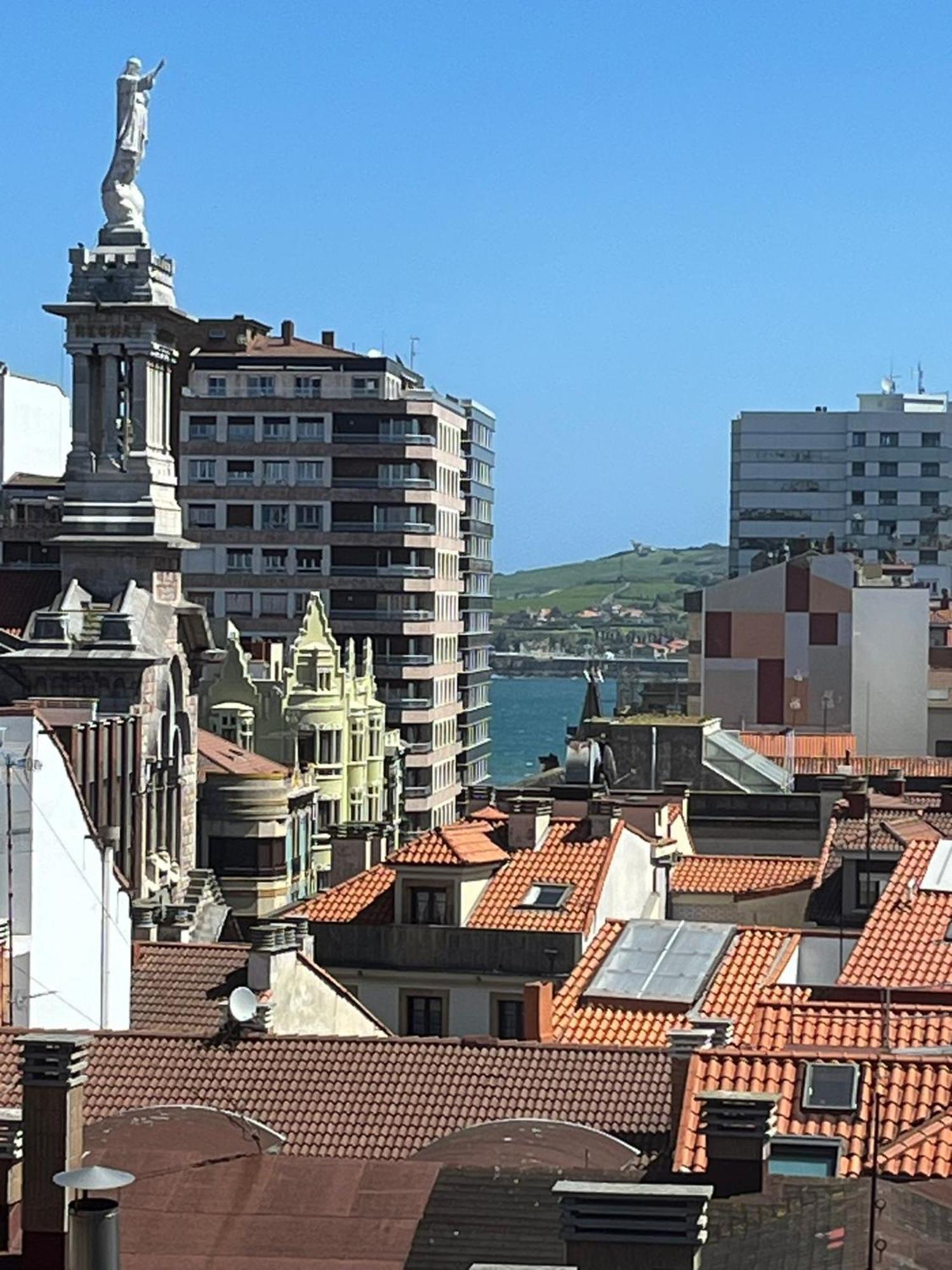 El Mirador Del Centro Lejlighed Gijón Eksteriør billede